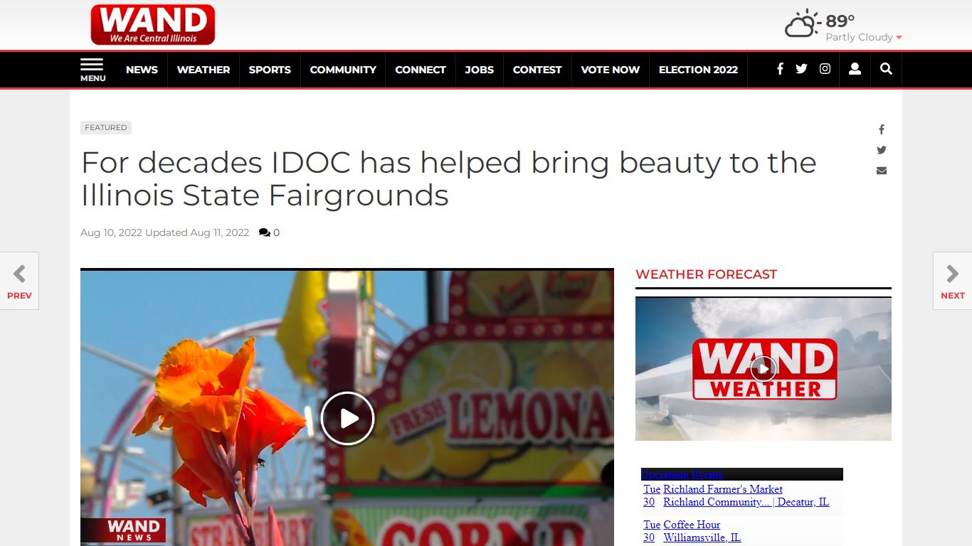 For decades IDOC has helped bring beauty to the Illinois State ...